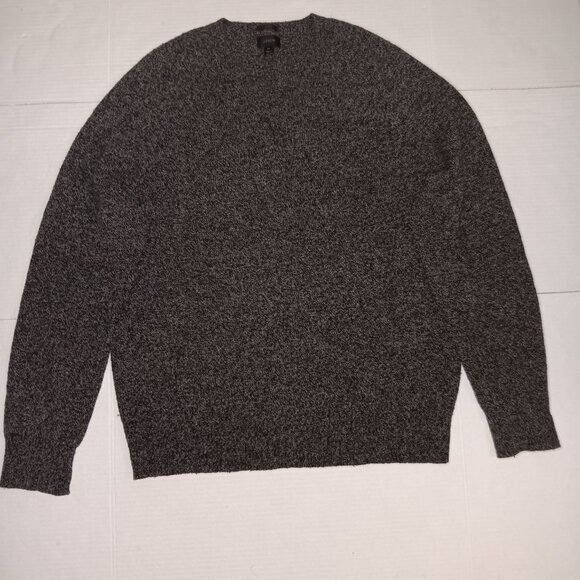 J.CREW MEN'S SLIM FIT LAMBS WOOL MARLED V-NECK SWEATER - Picture 8 of 11